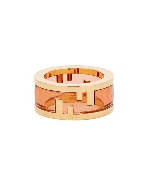 pink fendi ring|fendi ring sizes.